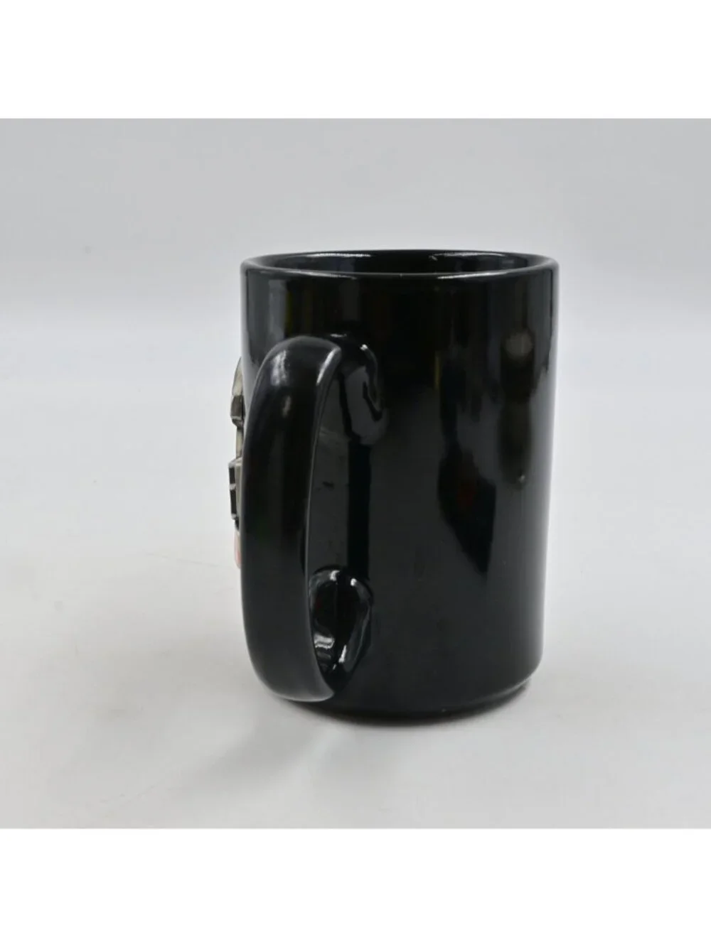 NFL Chicago Bears Mug Black Ceramic Pewter Helmet Logo